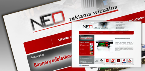 Strona internetowa goleniowskiej firmy reklamowej